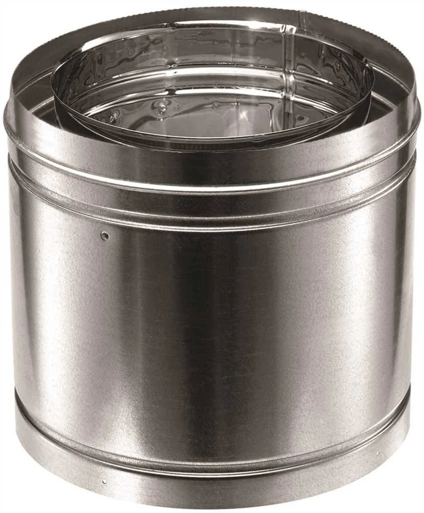 Mu0026G DuraVent 10DCA-48 DuraChimney II Chimney PIPE, 48x22 Long, 10x22 Inner Diameter