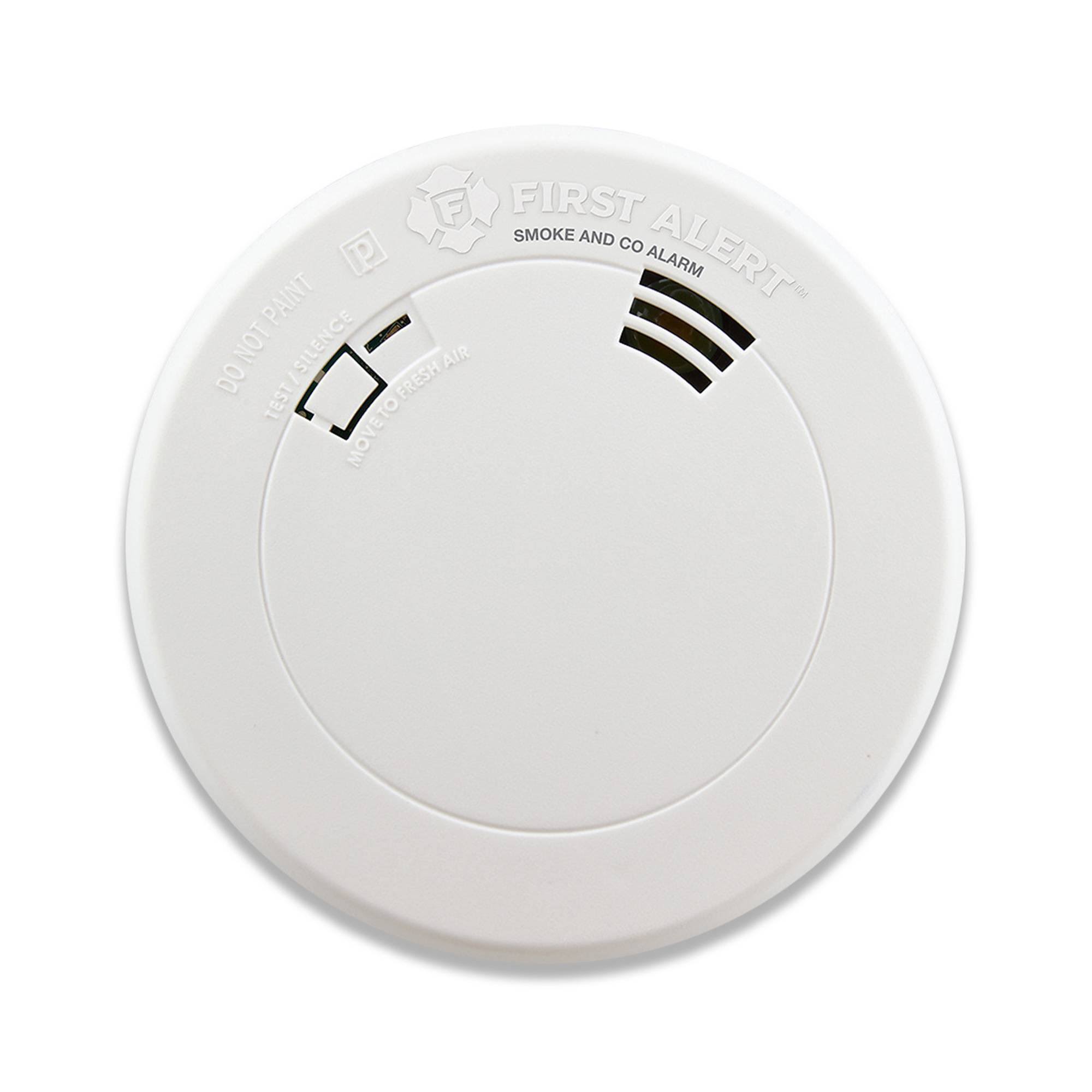 First Alert COMBO10V 10-Year Talking Photoelectric Smoke and Carbon Monoxide Alarm