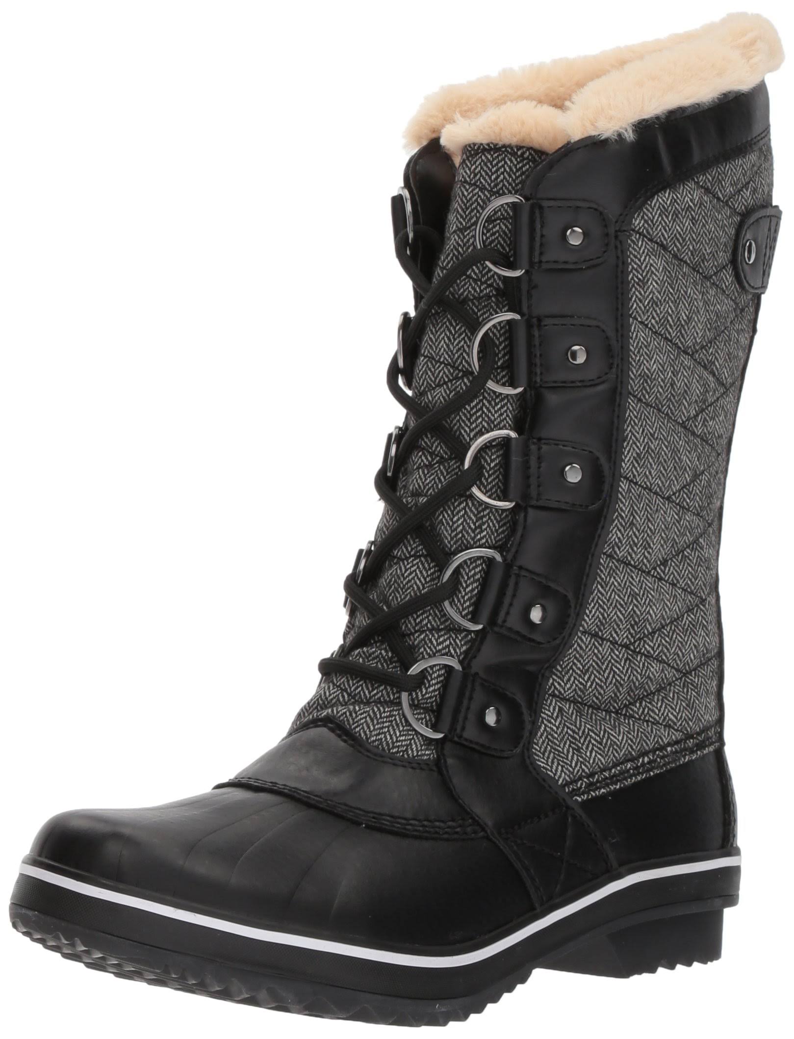 JBU by Jambu Lorna Cold-Weather Boots, Herringbone Black - Avayadevconnect