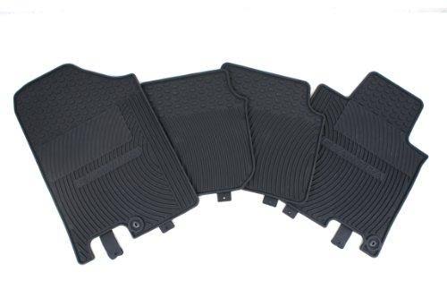 Genuine Hyundai Accessories 3X013-ADU00 Black All Weather Floor Mat for Elantra - Megean