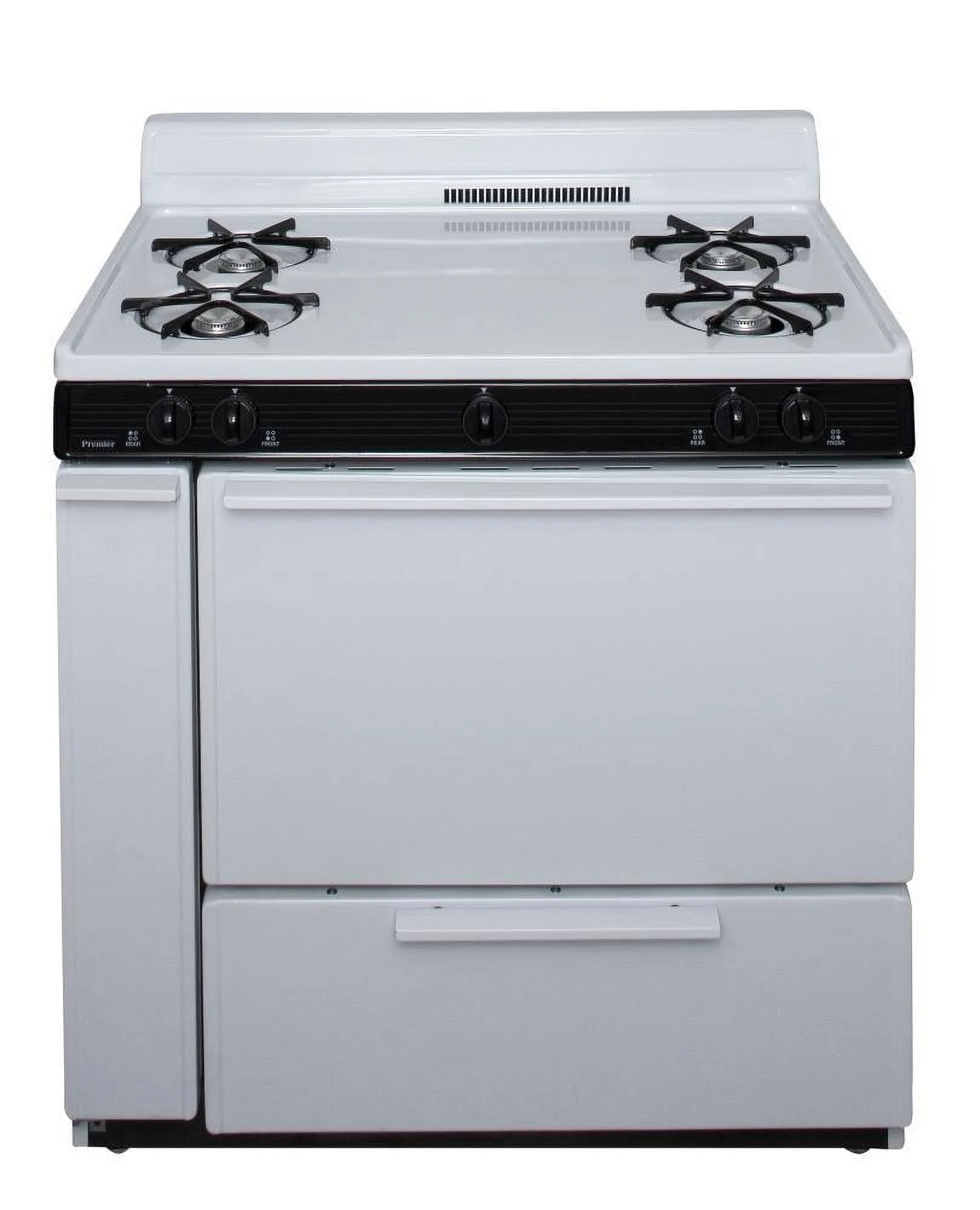 PREMIER BLK100WP  36" AND LARGER FREE STANDING GAS RANGE White