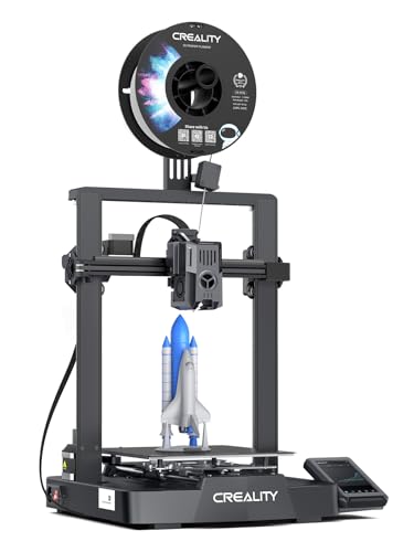 Creality Ender-3 V3 KE 3D Printer, 500 mm/s High-Speed Printing with Auto-Leveling, Sprite Direct Extruder Supports 300℃ Printing