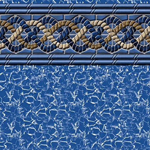 Smartline Stone Harbor 21-Foot Round Pool Liner | UniBead Style | 48-Inch Wall Height | 25 Gauge Virgin Vinyl Material | Heavy-Duty Liners | Designed