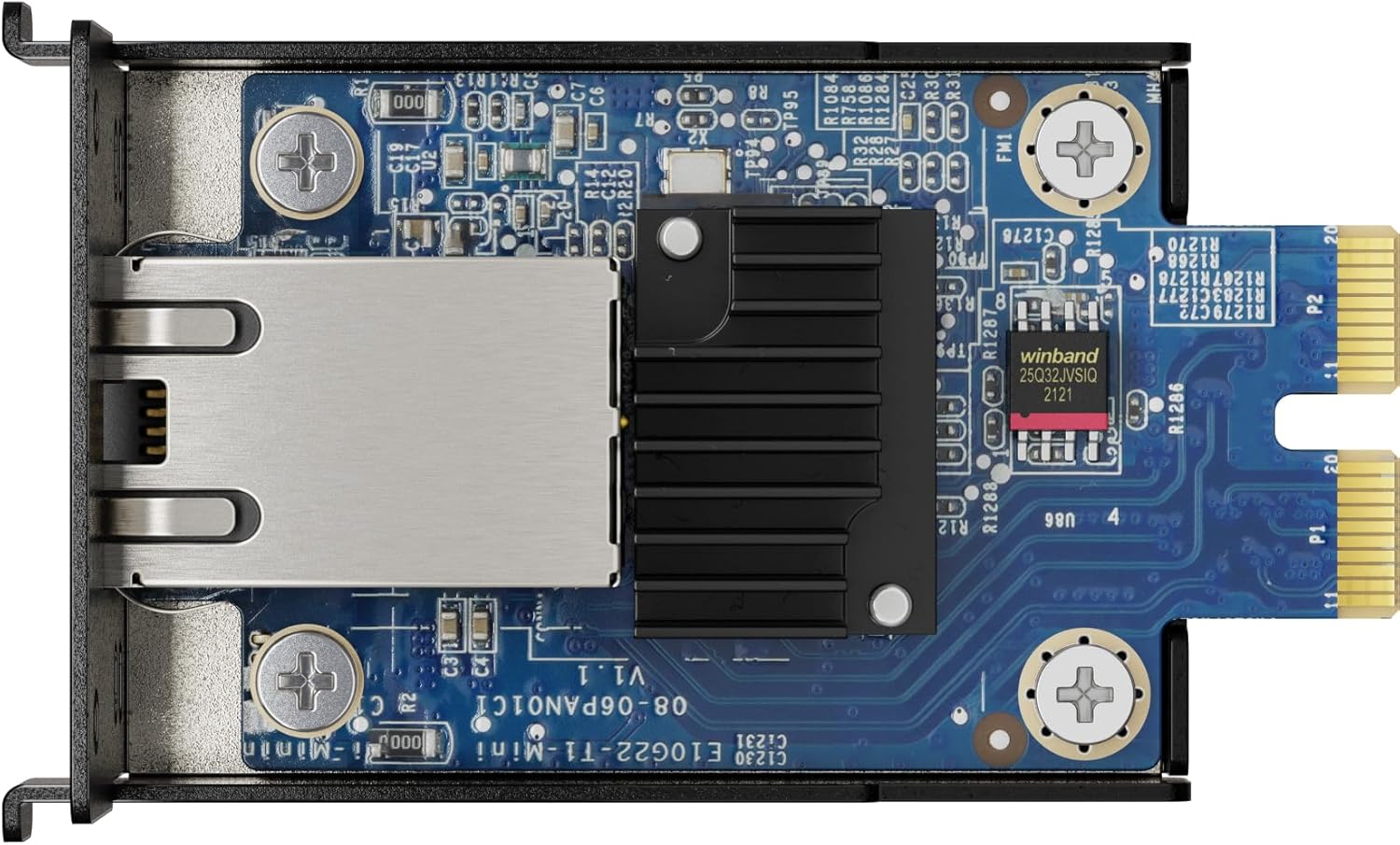 Synology Network Upgrade Module adds 1x 10GbE RJ-45 (E10G22-T1-Mini)