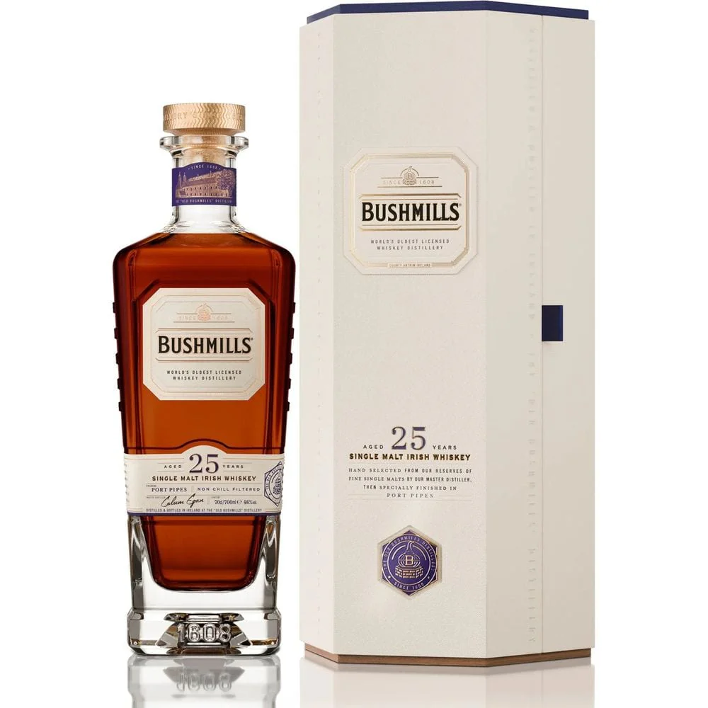 Bushmills Irish Single Malt 25 Year Whiskey - Nestor Liquor