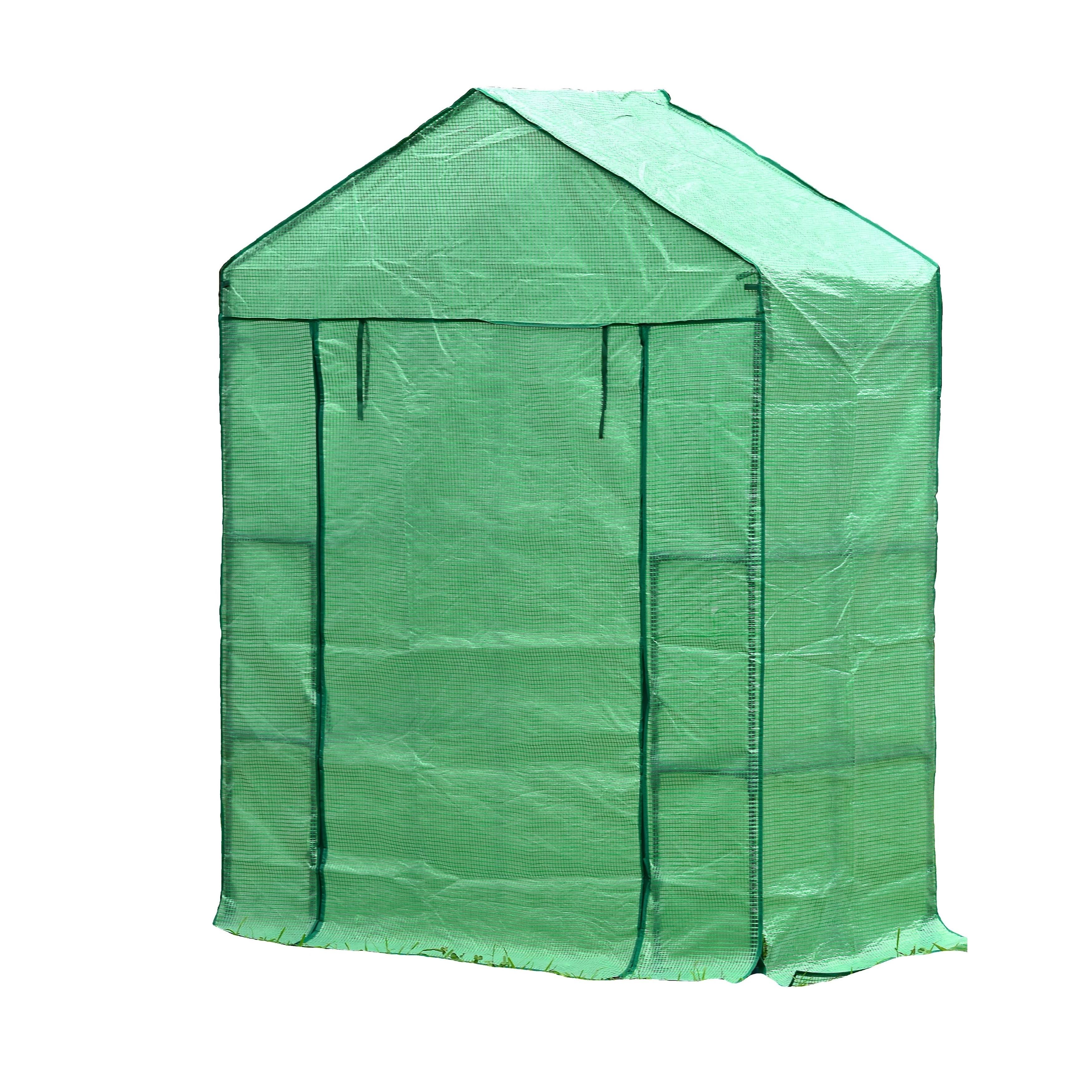 Genesis Portable Walk-In Greenhouse with Opaqua Cover