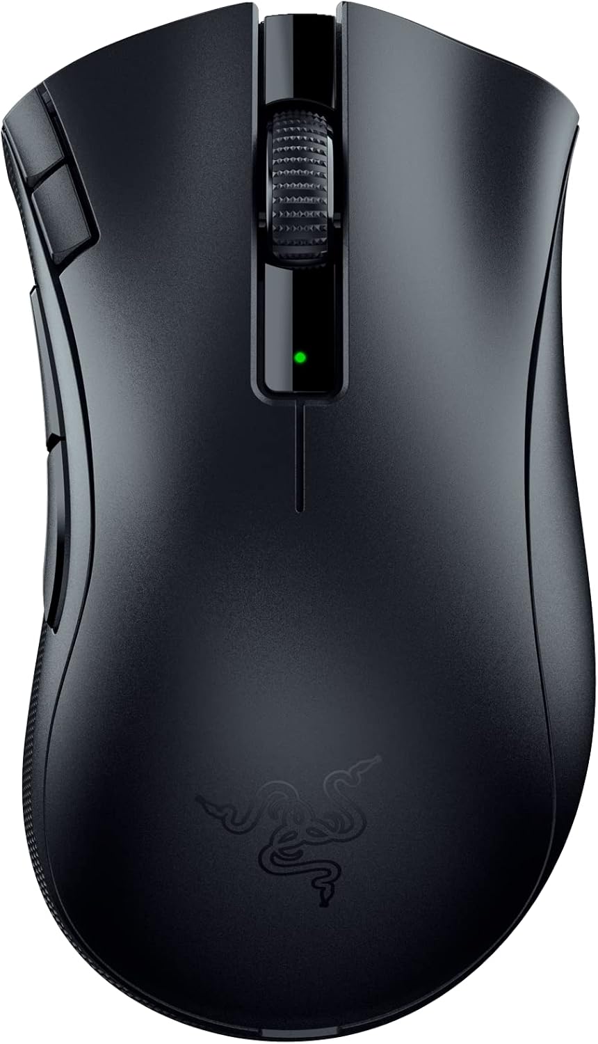 Razer DeathAdder V2 X Hyperspeed: Award-Winning Ergonomic Design - Ultra-Fast Hyperspeed Wireless - 235hr Battery Life - 7 Programmable Buttons