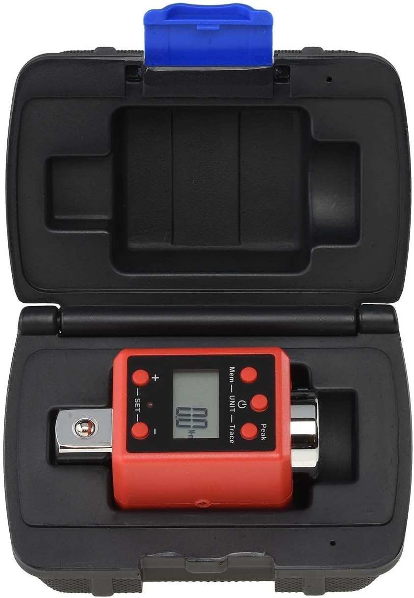 NEIKO 20742A Digital Torque Adapter 3/8" Drive | 14.7-99.6 Foot-Pound | Audible Alert Pack of 2