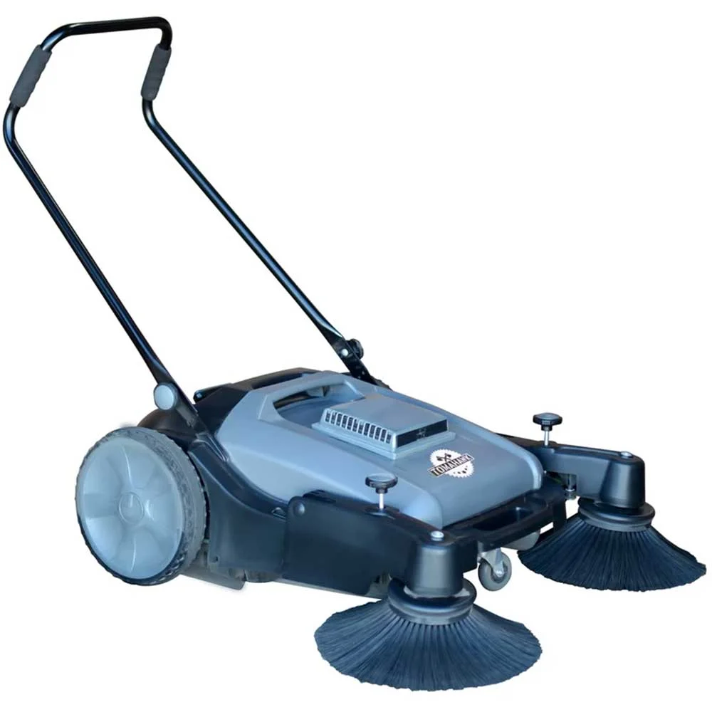 Tomahawk Power TOS38 38" Walk Behind Push Sweeper w/ Triple Power Side Brooms