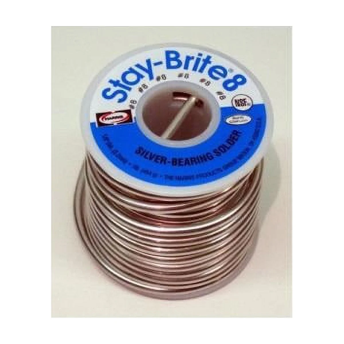 Harris SB861 Stay-Brite #8 1/8" Silver Solder 1 lb. Spool - Curated Treasures Market
