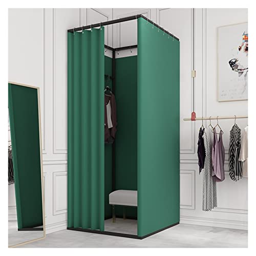 YUYI Clothing Store Fitting Room, Portable Simple Changing Room with Shading Curtain
