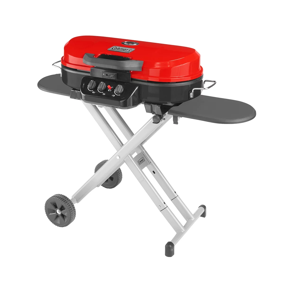 Coleman RoadTrip 285 Standup Propane Gas Grill, Red - Radiant Selections