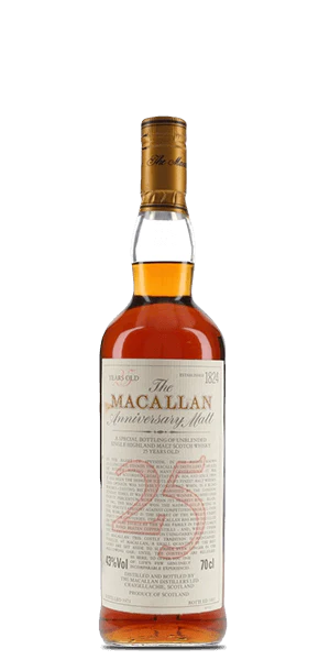 The Macallan 25 Year Old - Anniversary Malt - Nestor Liquor