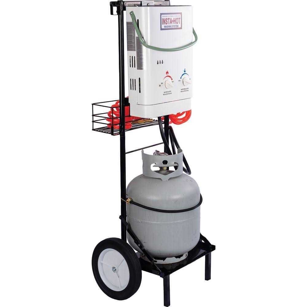 Insta-Hot Original Portable Equine Washing System with Cart - Sports Supplies Online Store