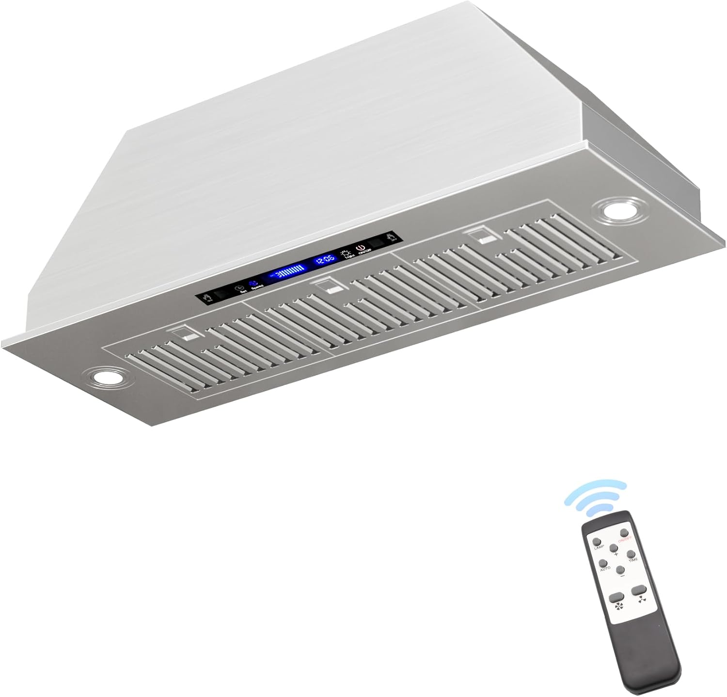 30 Inch Insert Range Hood,Stainless Steel Kitchen Stove Vent Hood,Ducted/Ductless Convertible Duct