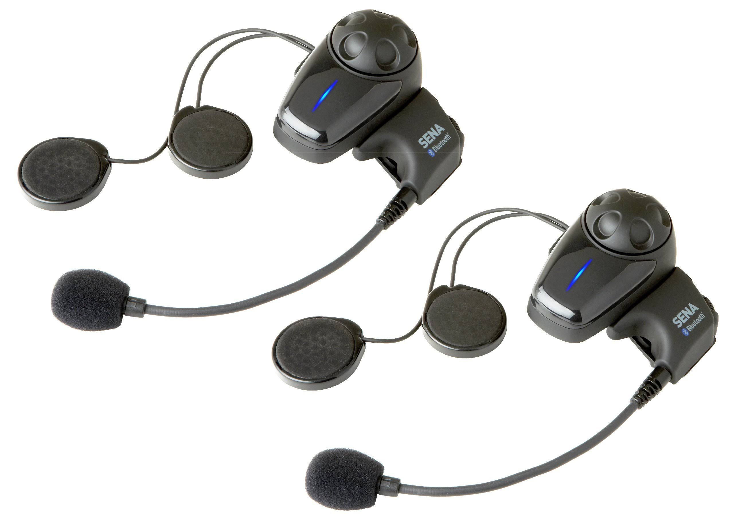 Sena SMH10 Twin Kit Bluetooth Dual Pack Headset u0026 Intercom - Megean