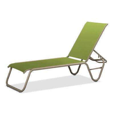 Telescope Casual Furniture 808D38D01 Gardenella Armless Chaise | Outdoor Chaise Lounges