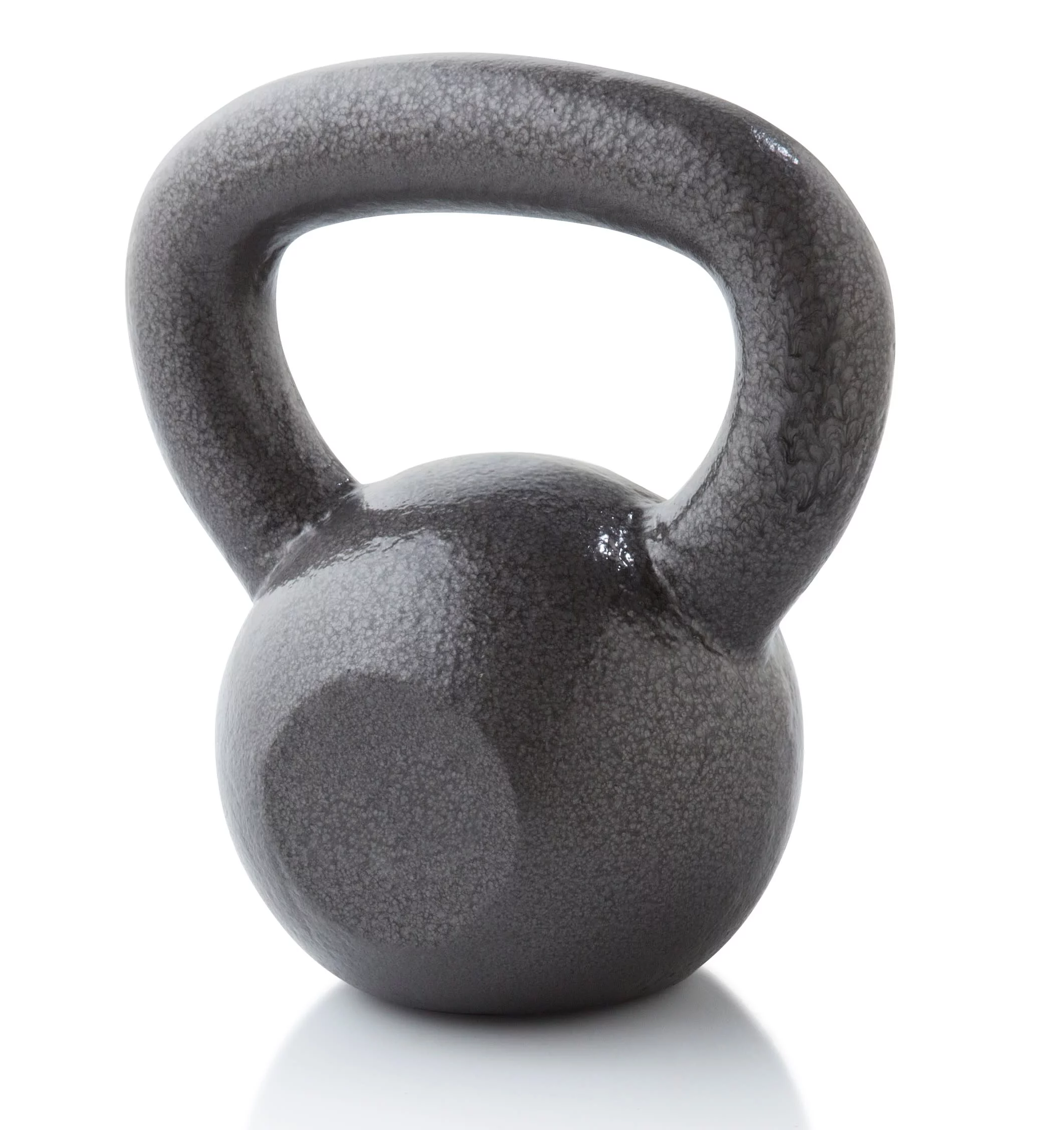 Weider, 30lb Cast Iron Hammertone Finish Kettlebell, Single