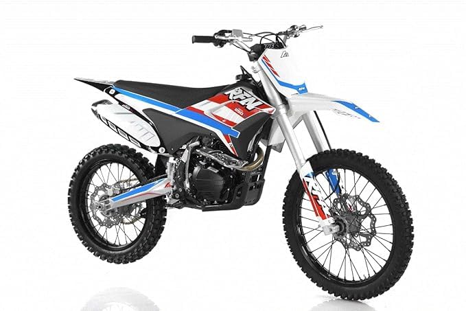 HHH Apollo Thunder 250cc Racing Bike 250cc Dirtbike Proactive Dirt Bike 21/18 inch Wheels Gas pitbike for Youth and Adult Dirt Bike (Blue)