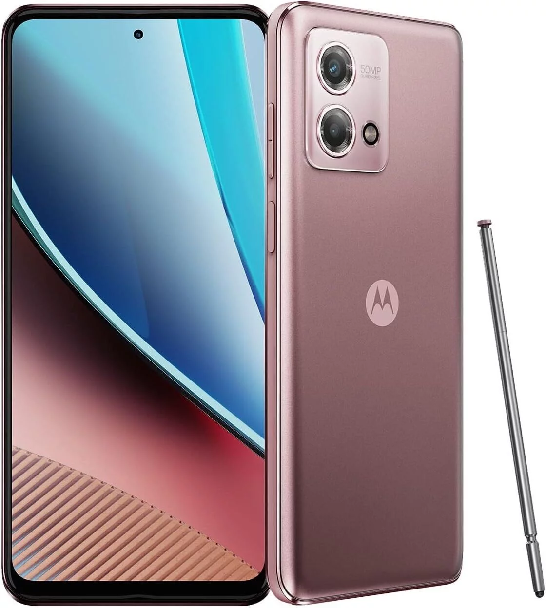 Motorola Moto G Stylus | 2023 | Unlocked | Made for US 4/64GB | 50 MP Camera | Glam Pink - Radiant Selections