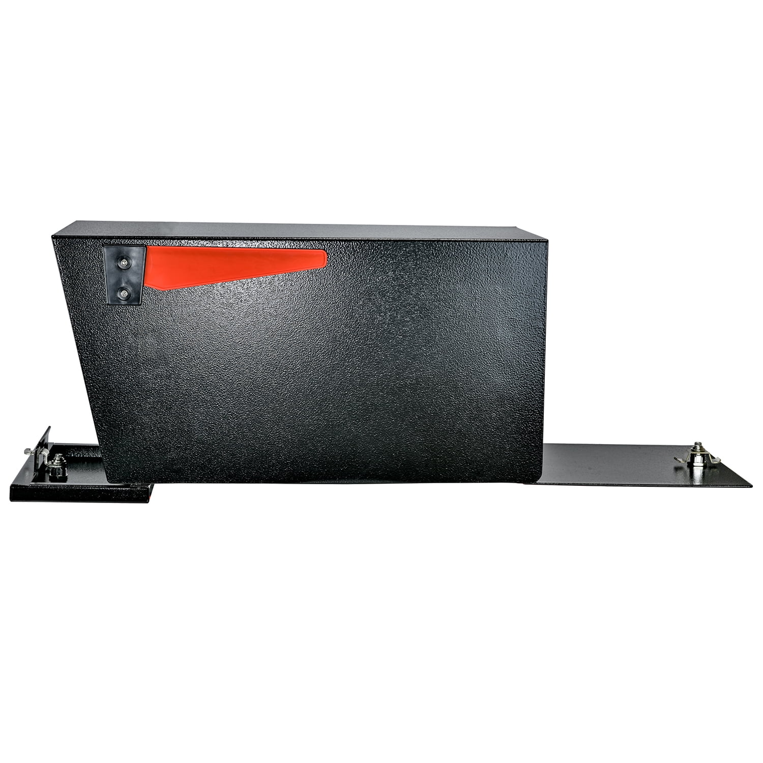 Mail Manager Street Safe Latitude Locking Security Mailbox (Front & Rear Access), Black - Curated Treasures Market