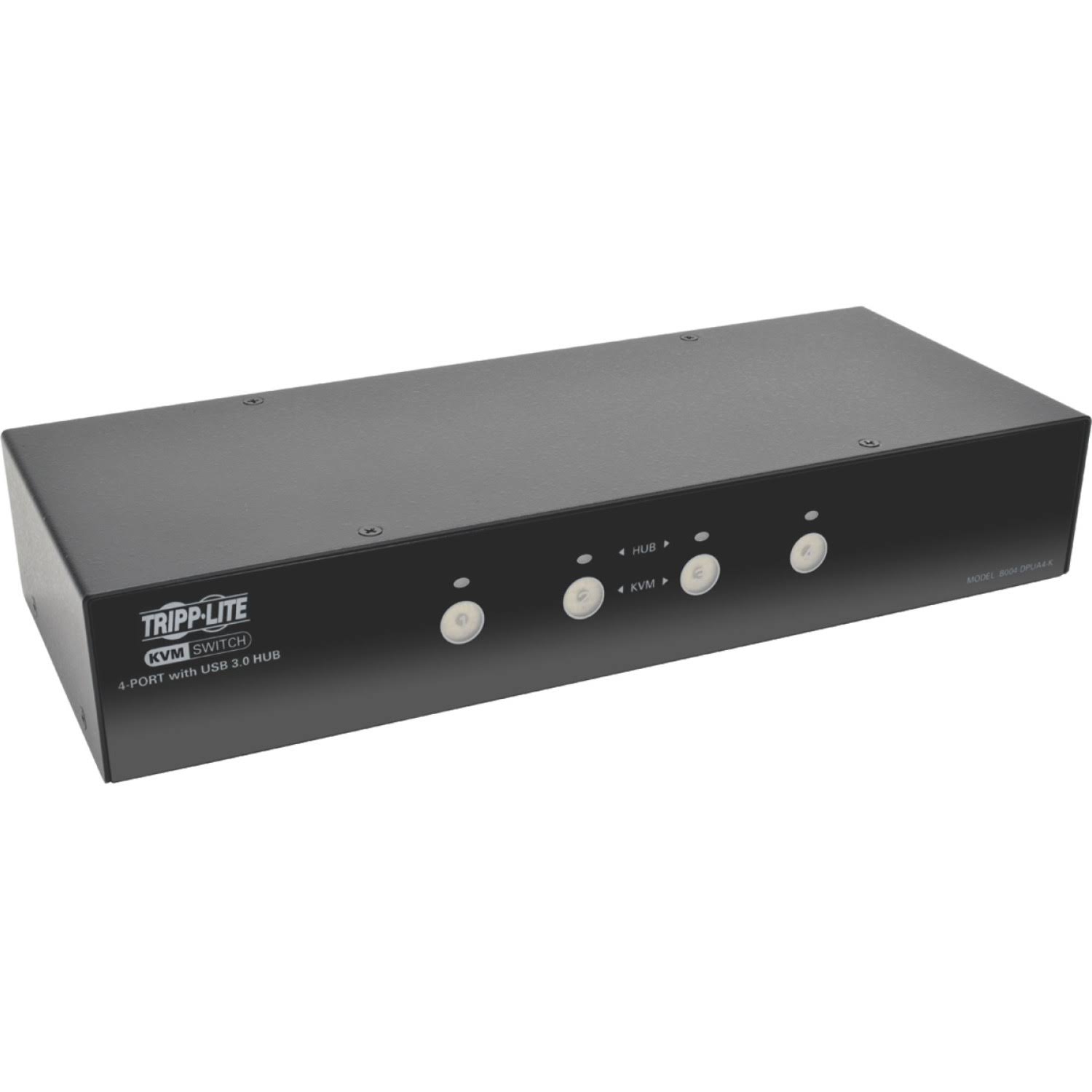 4-Port DisplayPort KVM Switch w/Audio Cables USB Tripp Lite