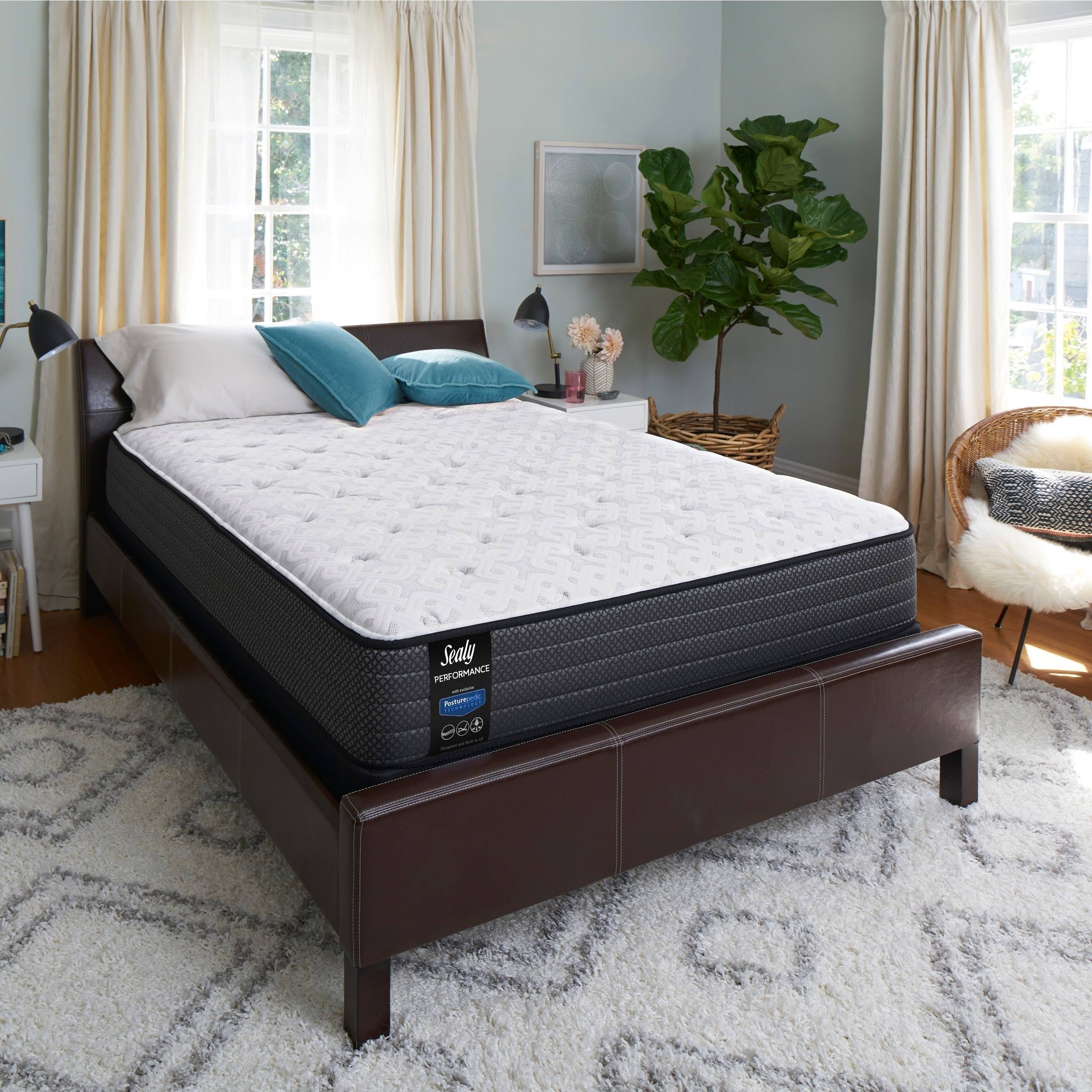 Sealy Response Performance 13-inch Plush Euro Top Mattress Set - Twin - Low Profile