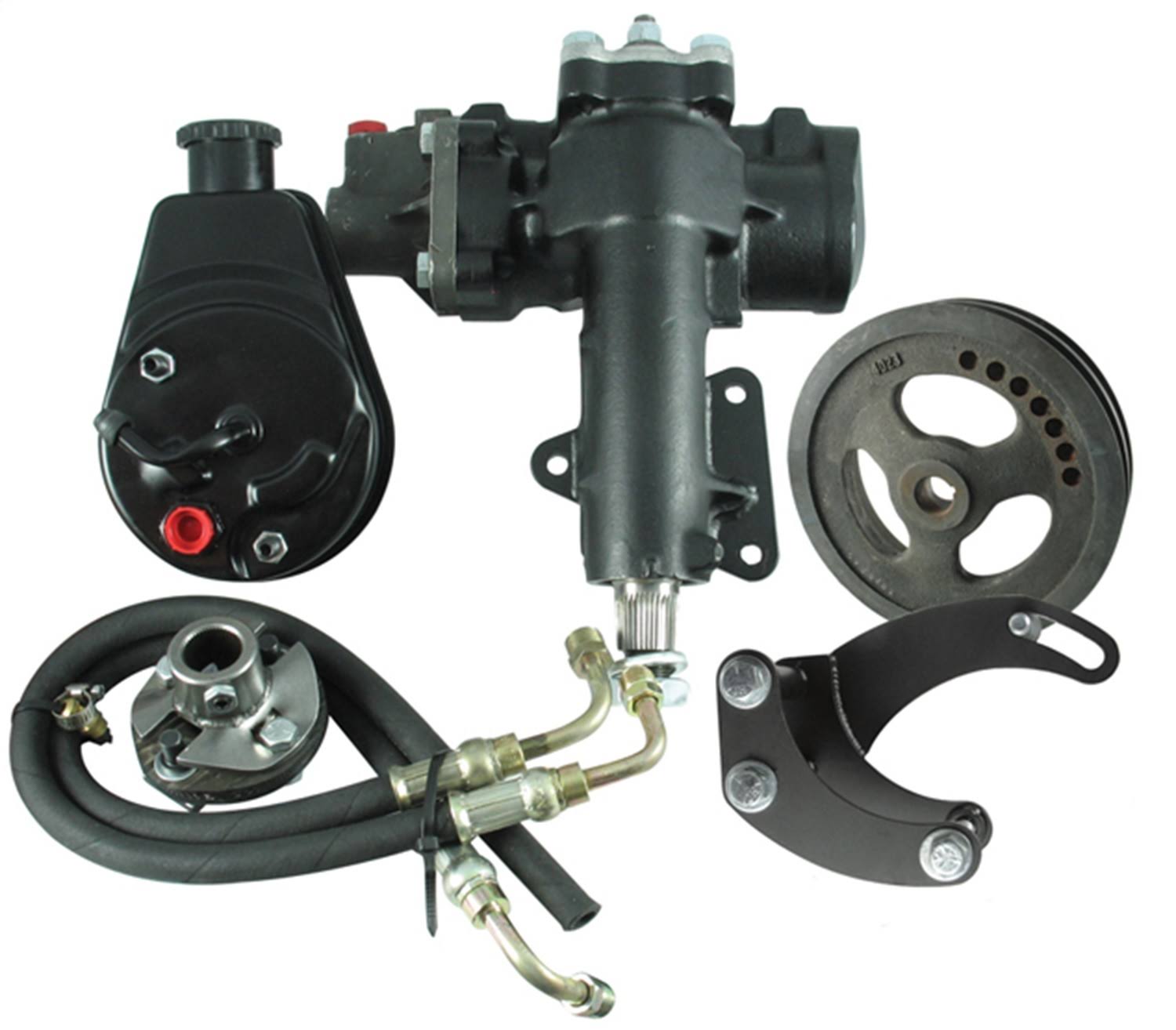 Borgeson 999017 Power Steering Conversion Kit; 67-82 Corvette;