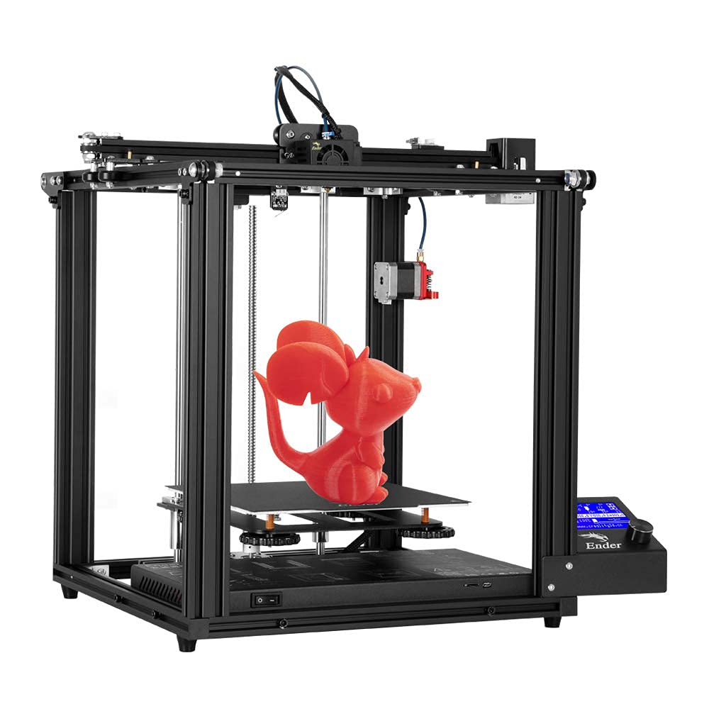 Official Creality Ender 5 Pro 3D Printer Upgrade Silent Mother Board Metal Feeder Extruder and Capricorn Bowden PTFE Tubing 220 x 220 x 300mm Build