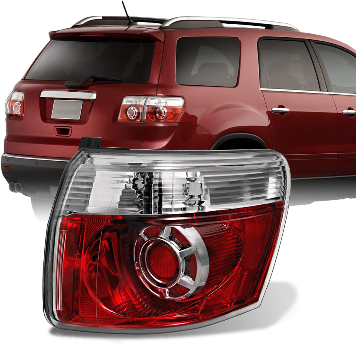 AKKON - For GMC Acadia SUV Outer Piece Red Brake Tail Light Tail Brake Lamp Passenger Right Side RH Replacement