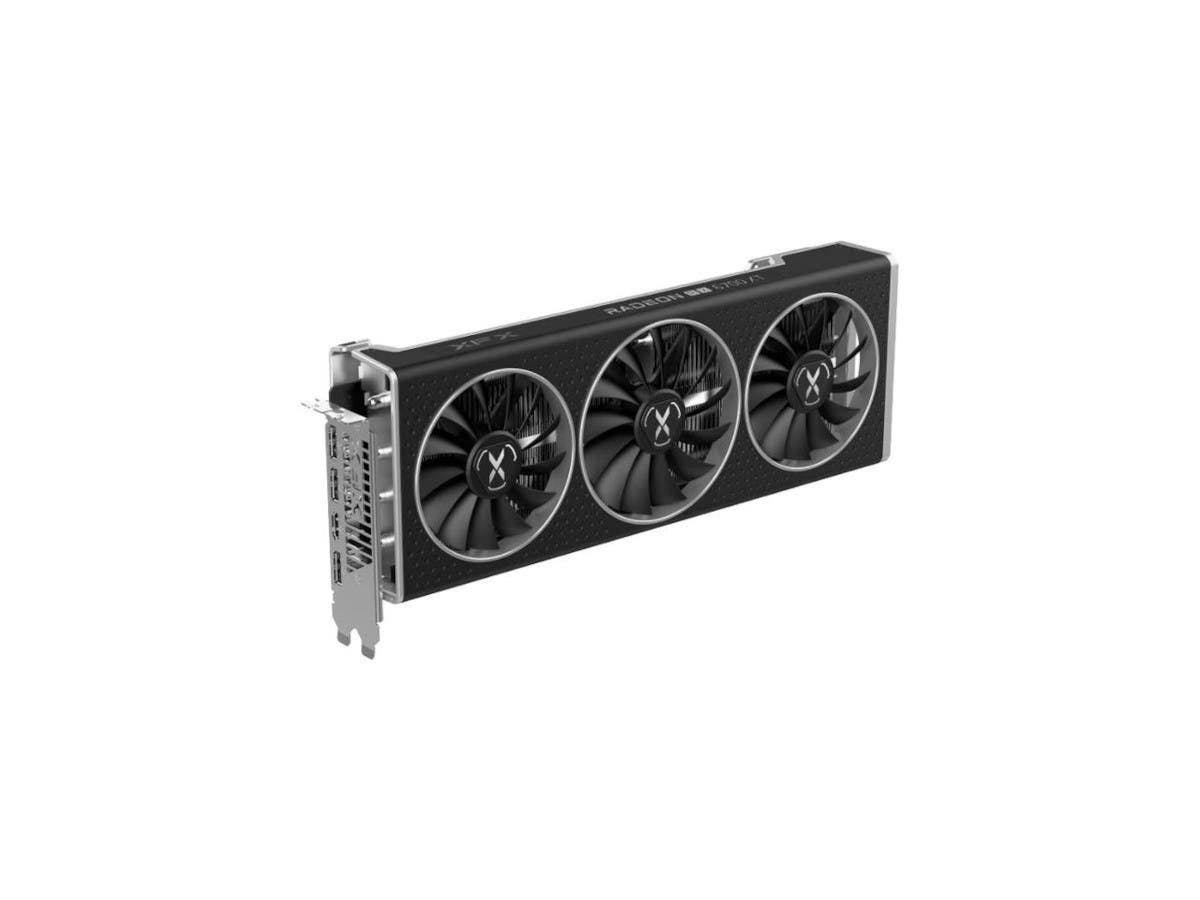 XFX Speedster QICK319 AMD Radeon RX 6700 XT Black Gaming Graphics Card with 12gb GDDR6, HDMI 3 x DP, AMD RDNA 2 RX-67XTYPBDP