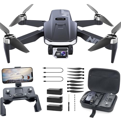 N11 PRO GPS Drone with Camera for Adults 4K UHD, 90 Min Long Flight Time, Long Control Range, Auto Return, Follow Me, Brushless Motor