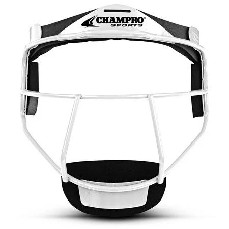 Schutt Faceguard Youth Softball Fielders Guard Titanium Cardinal Softball