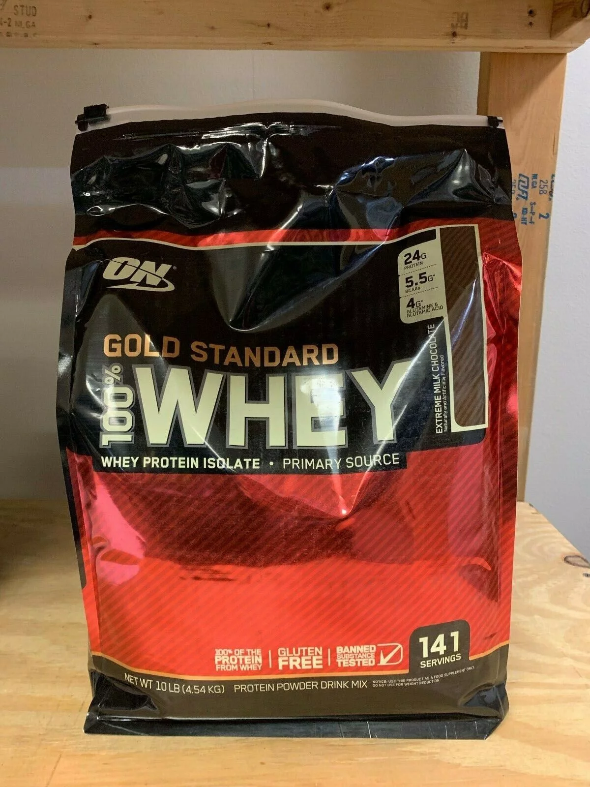 Optimum Nutrition 100% Gold Standard WHEY PROTEIN Powder 10 lbs PICK FLAVOR, Chocolate - Curated Treasures Market
