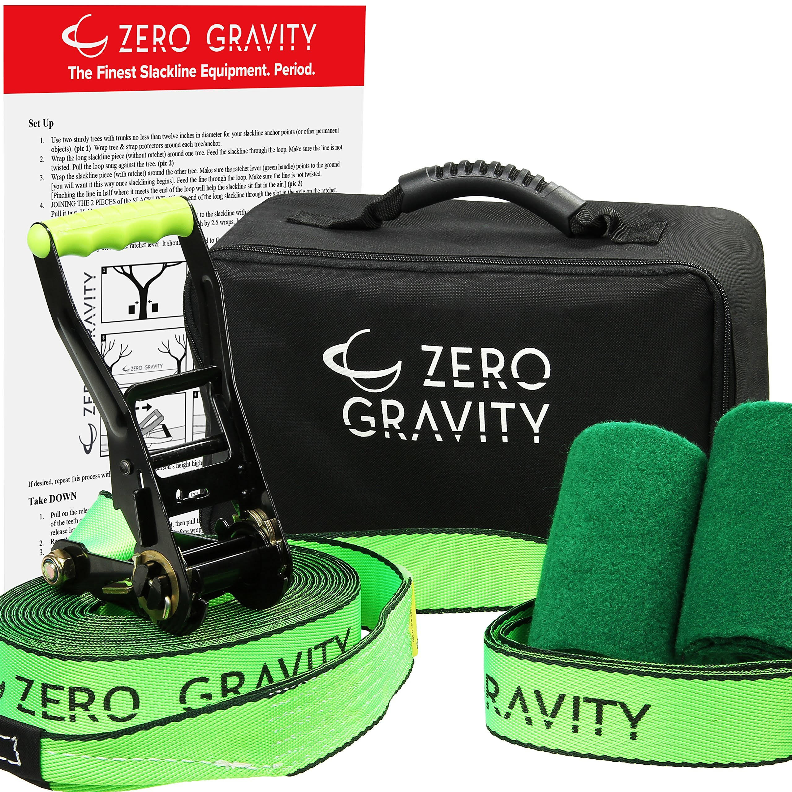 Slackline Kit with Industry Leading Carry Bag
