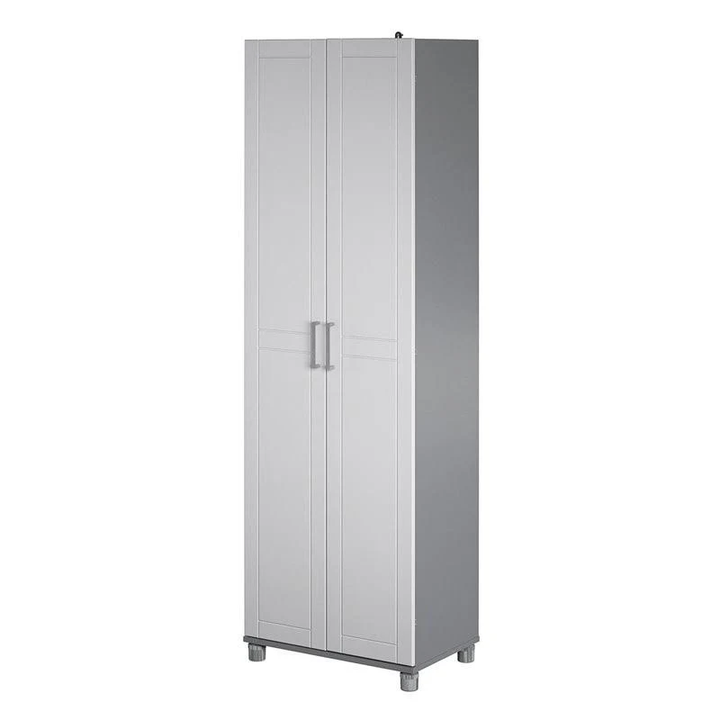 SystemBuild Callahan 24x22 Utility Storage Cabinet, Gray
