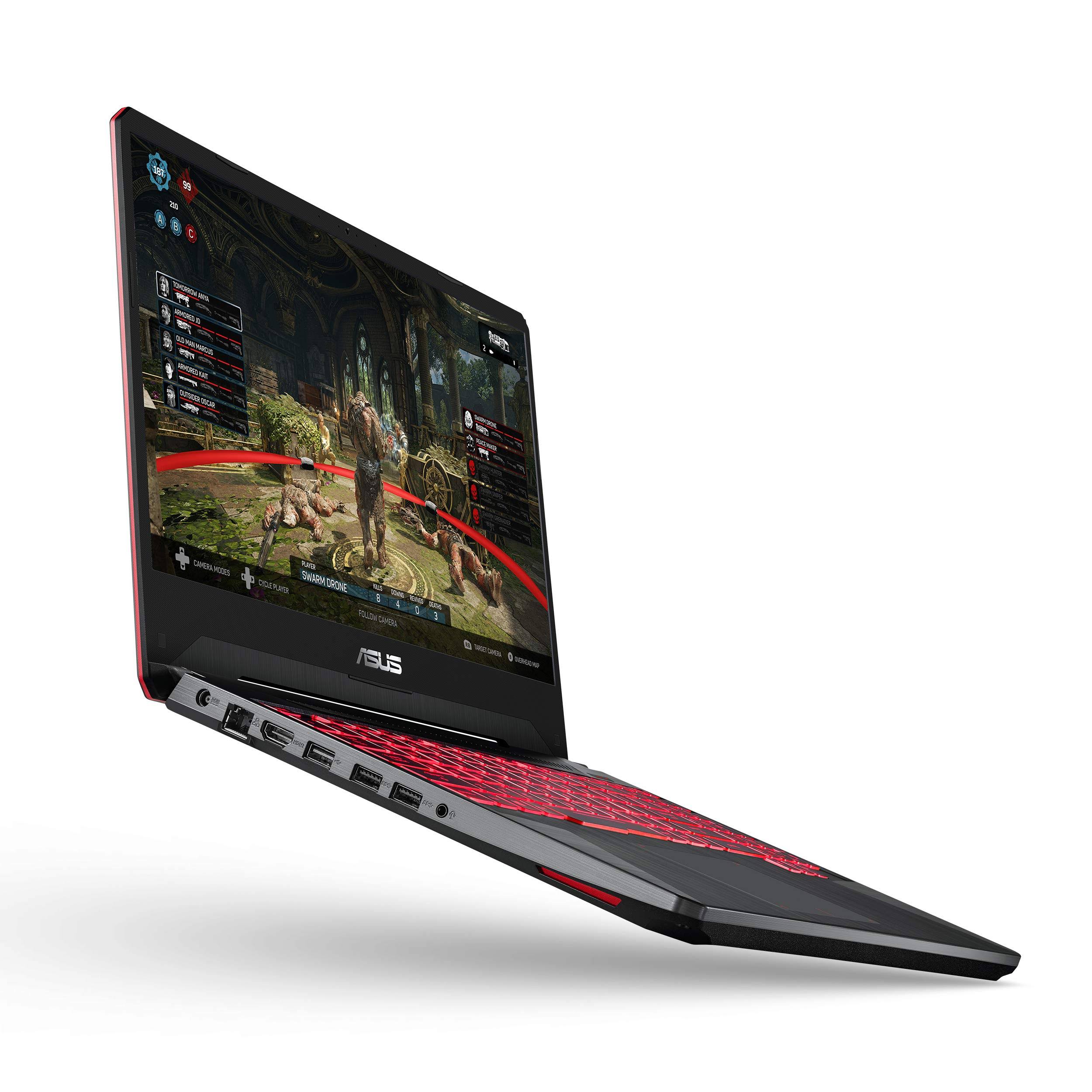 Asus - Tuf Gaming FX505DY 15.6x22 Gaming Laptop - AMD Ryzen 5 - 8GB Memory - AMD Radeon RX 560X - 256GB Solid State Drive - Blac