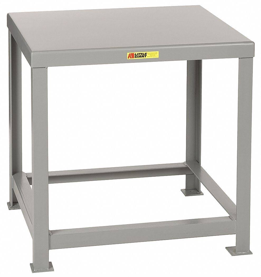 Little Giant Fixed Height Work Table, Steel, 22 in Depth, 36 in Height, 30 in Width,10,000 lb Load Capacity - MTH1-2230-36