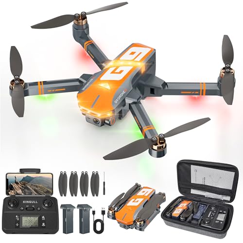 GPS Drones with 4K Camera for Adults with Brushless Motor and Follow Me Mode,Long Flight Time and Distance,5G FPV Transmission and Auto Return