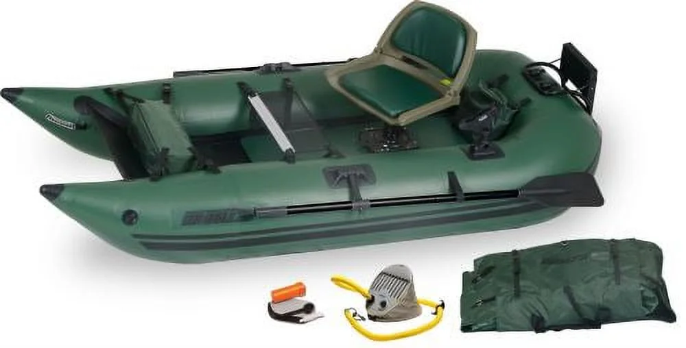 Sea Eagle 285 Inflatable Pontoon Fishing Boat for One - Radiant Selections
