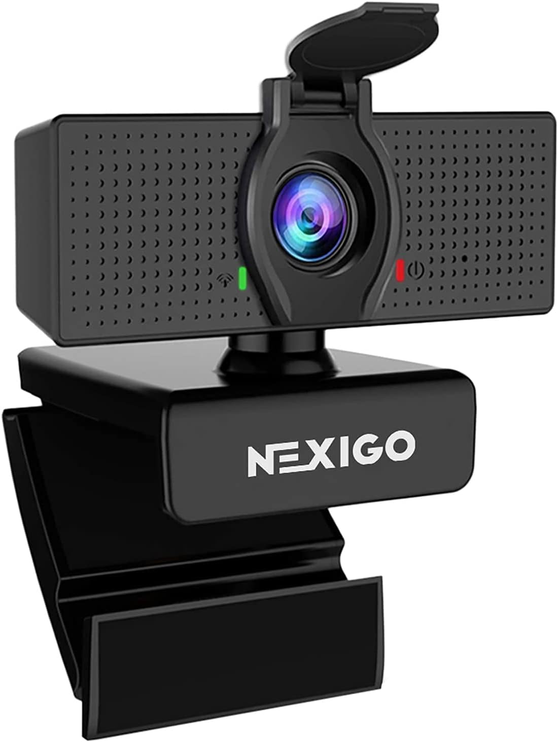 NexiGo N60 1080P Web Camera, HD Webcam with Microphone, Software Control & Privacy Cover, USB Computer Camera, 110-degree FOV, Plug and Play