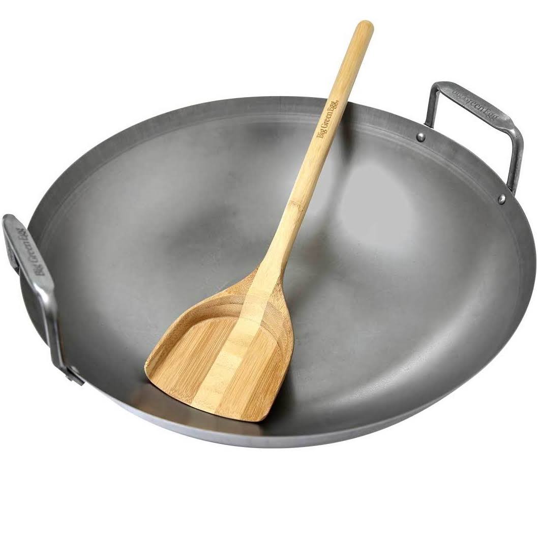 Big Green Egg Carbon Steel Wok