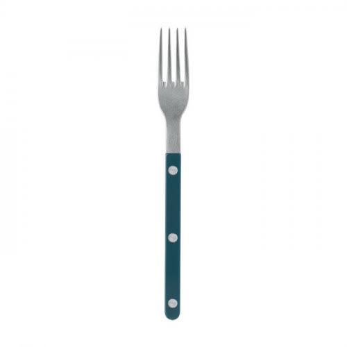 Set of 4 Sabre Bistrot Vintage Aquamarine Salad Fork