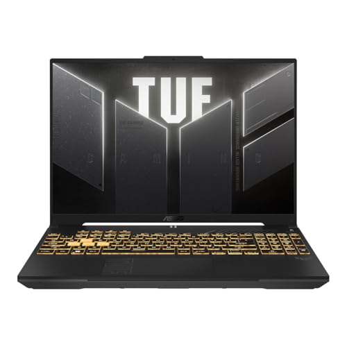ASUS TUF Gaming F16 (2024) Gaming Laptop, 16” FHD+ 144Hz IPS-Level 16:10 Display, Intel® Core™ 5 210H Processor, NVIDIA® GeForce RTX™ 4050, 8GB DDR5