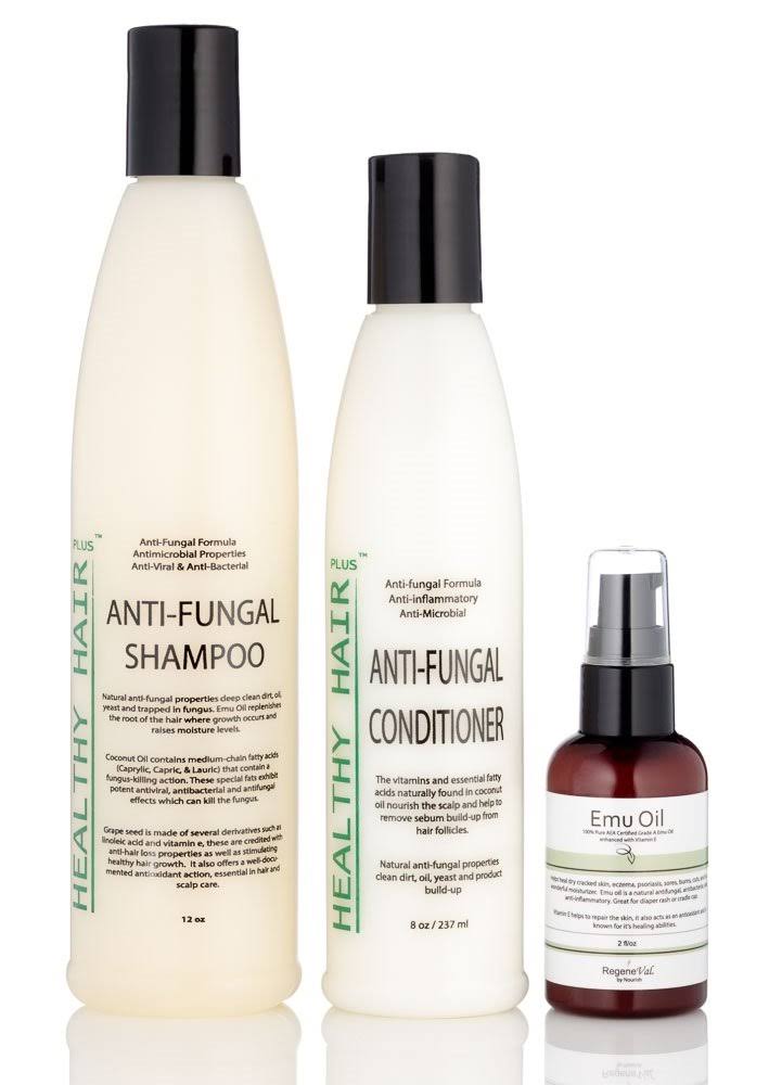 Healthy Hair Plus - Anti Fungal Scalp Treatment Kit Targets Scalp Fungus and IRR