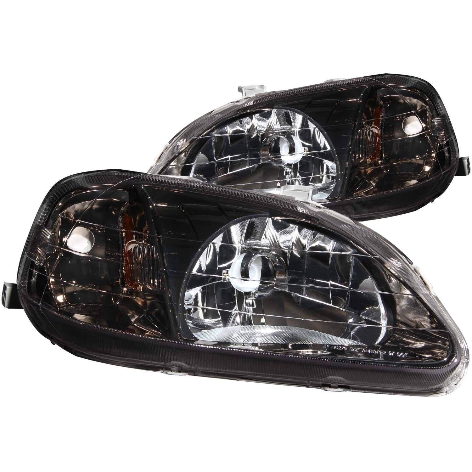 Anzo USA 121234 Crystal Headlight Set