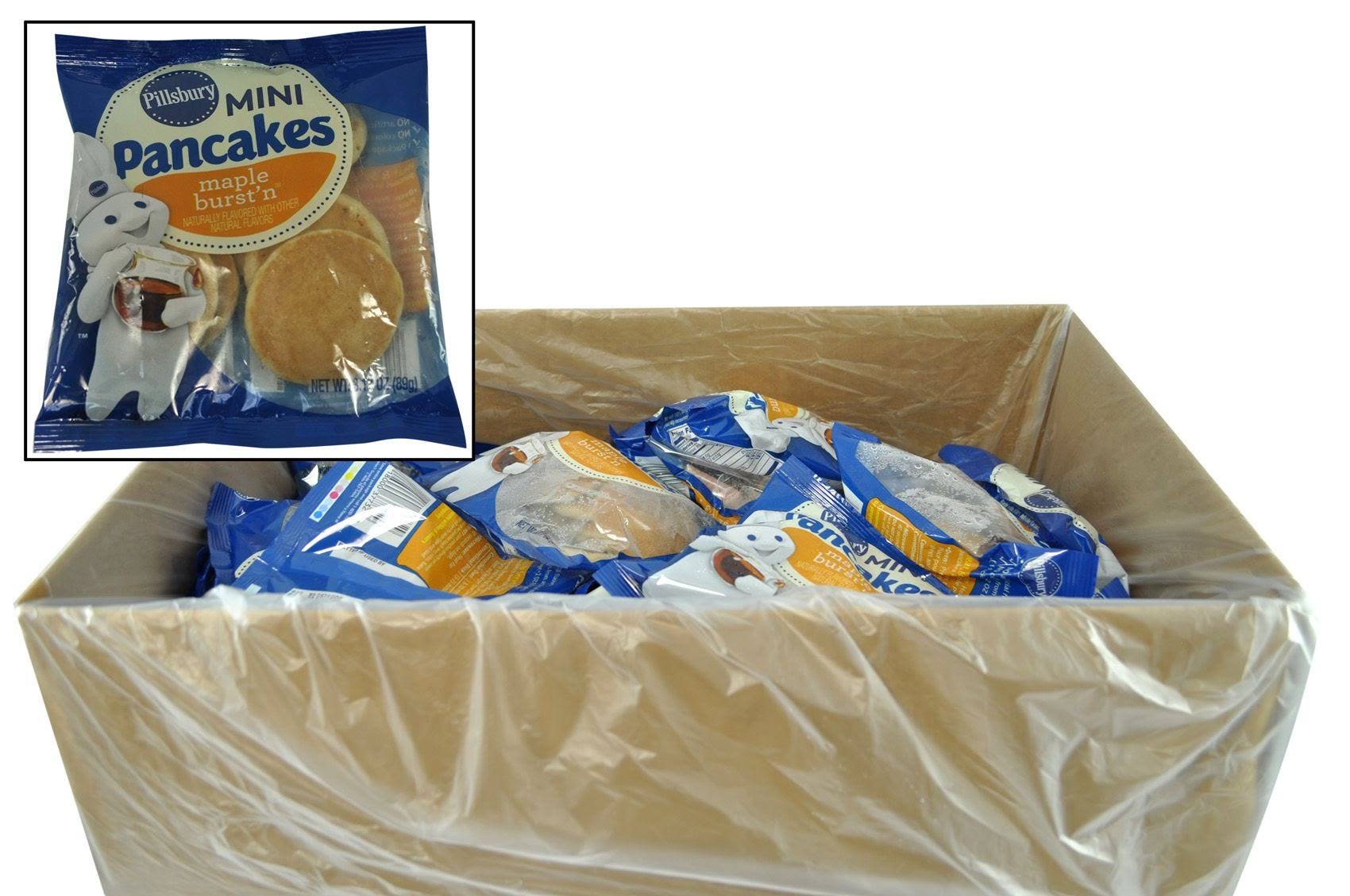 Pillsbury Maple Burst N Mini Pancake, 3.17 Ounce - 72 per CASE.