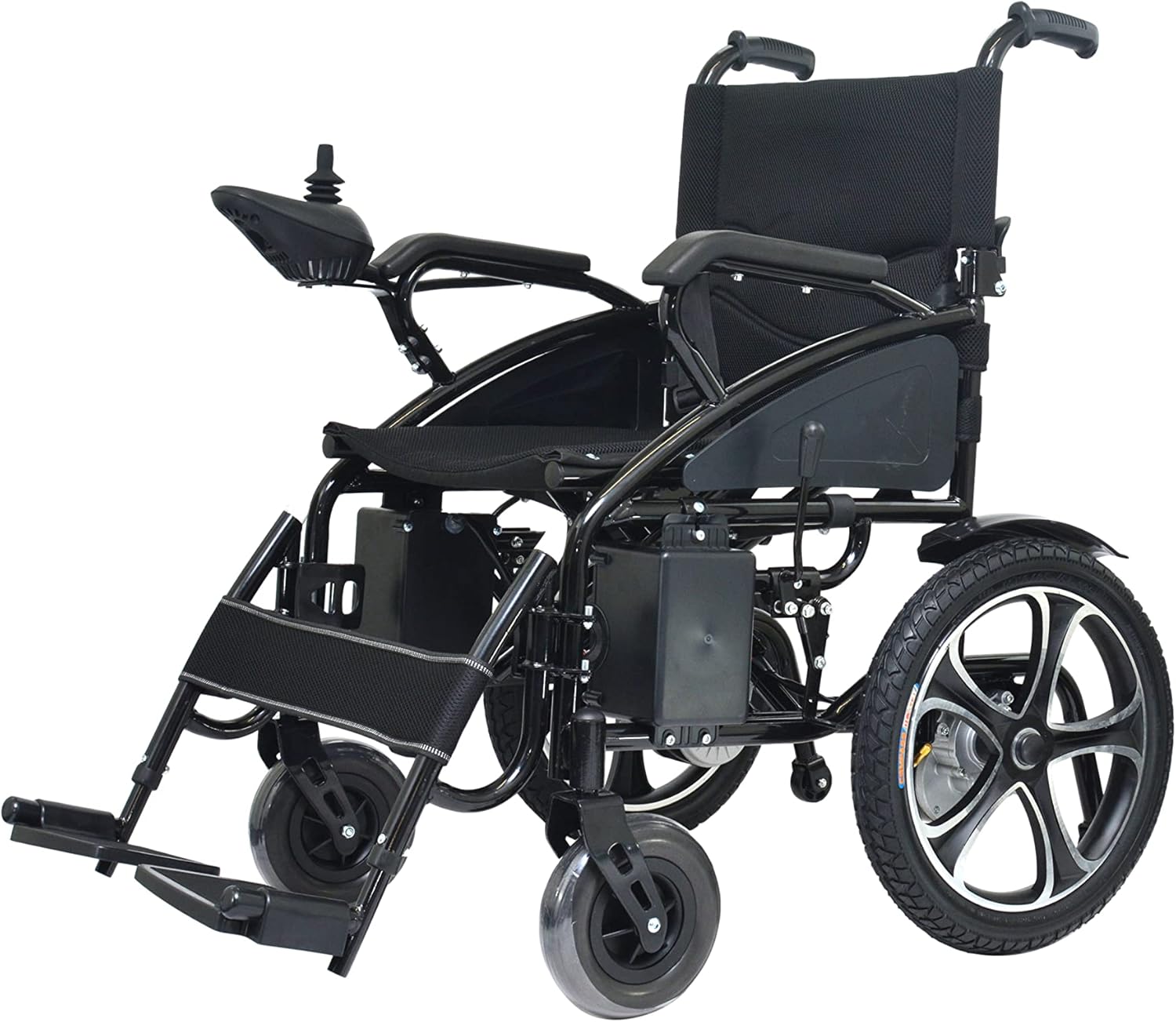 Mobilitas Z Foldable, Compact, Portable Electric Wheelchair for Adults and Seniors, Lightweight Power Wheelchair in Affordable Category