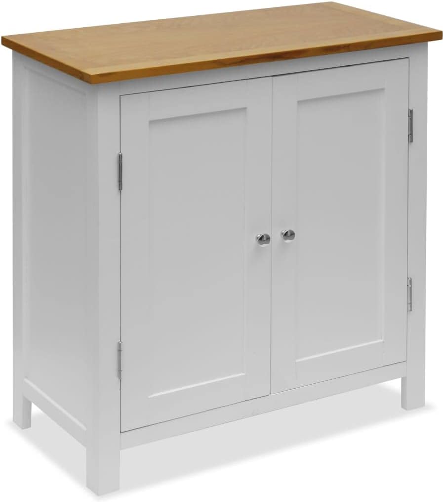 Cupboard 27.6"x13.8"x29.5" Solid Oak Wood,Bar Cabinet Functional Cabinet Entryway Cabinets with Storage Function Suitable for Kitchen,Liquor,Corridor