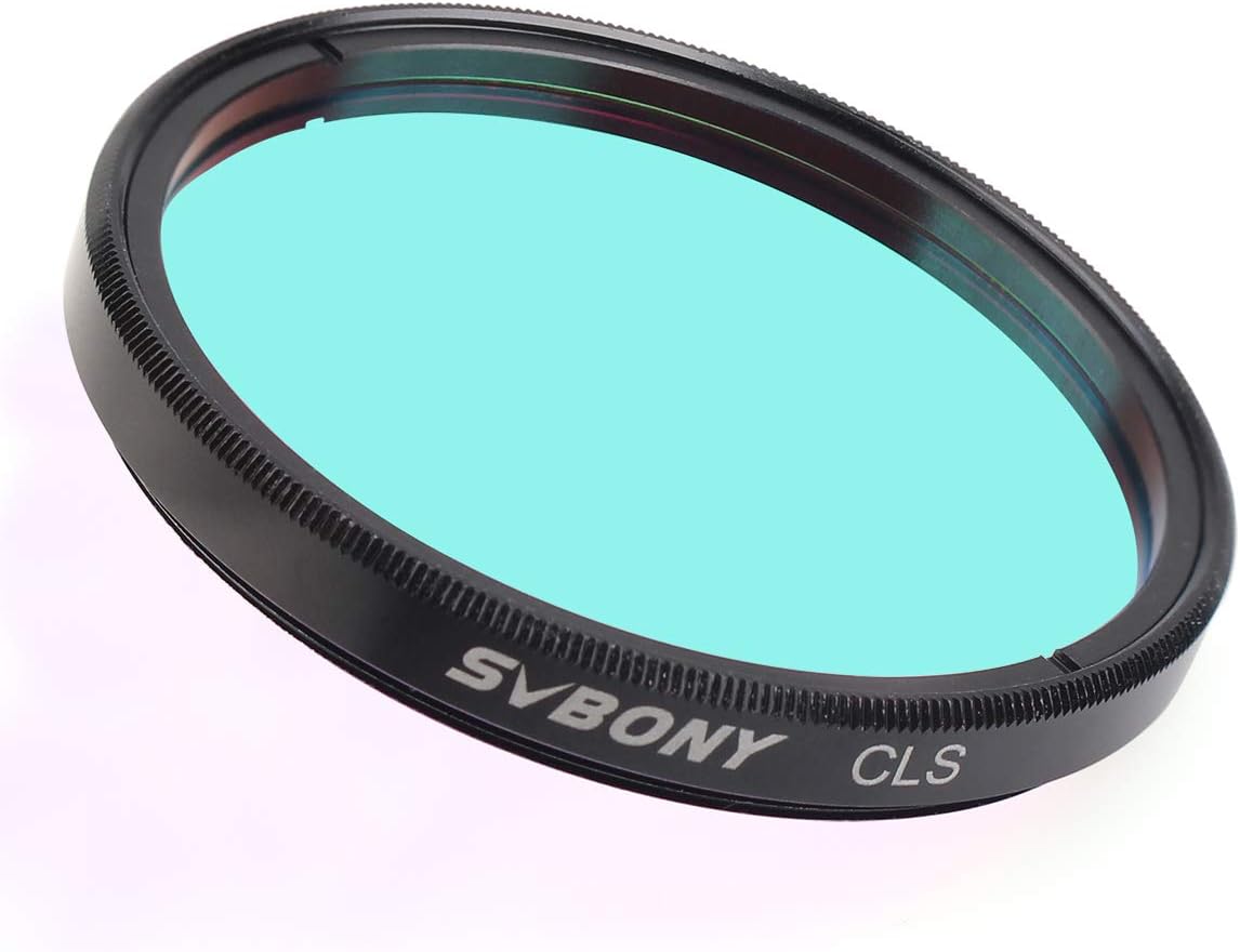 SVBONY Telescope Filter 2 inches CLS Filter City Light Pollution Reduction Filter Broadband Filter Suitable for Deep Sky Visual Astronomical